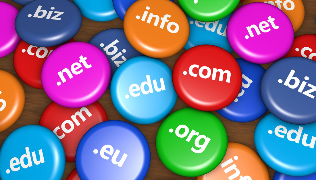 Domain names in the world