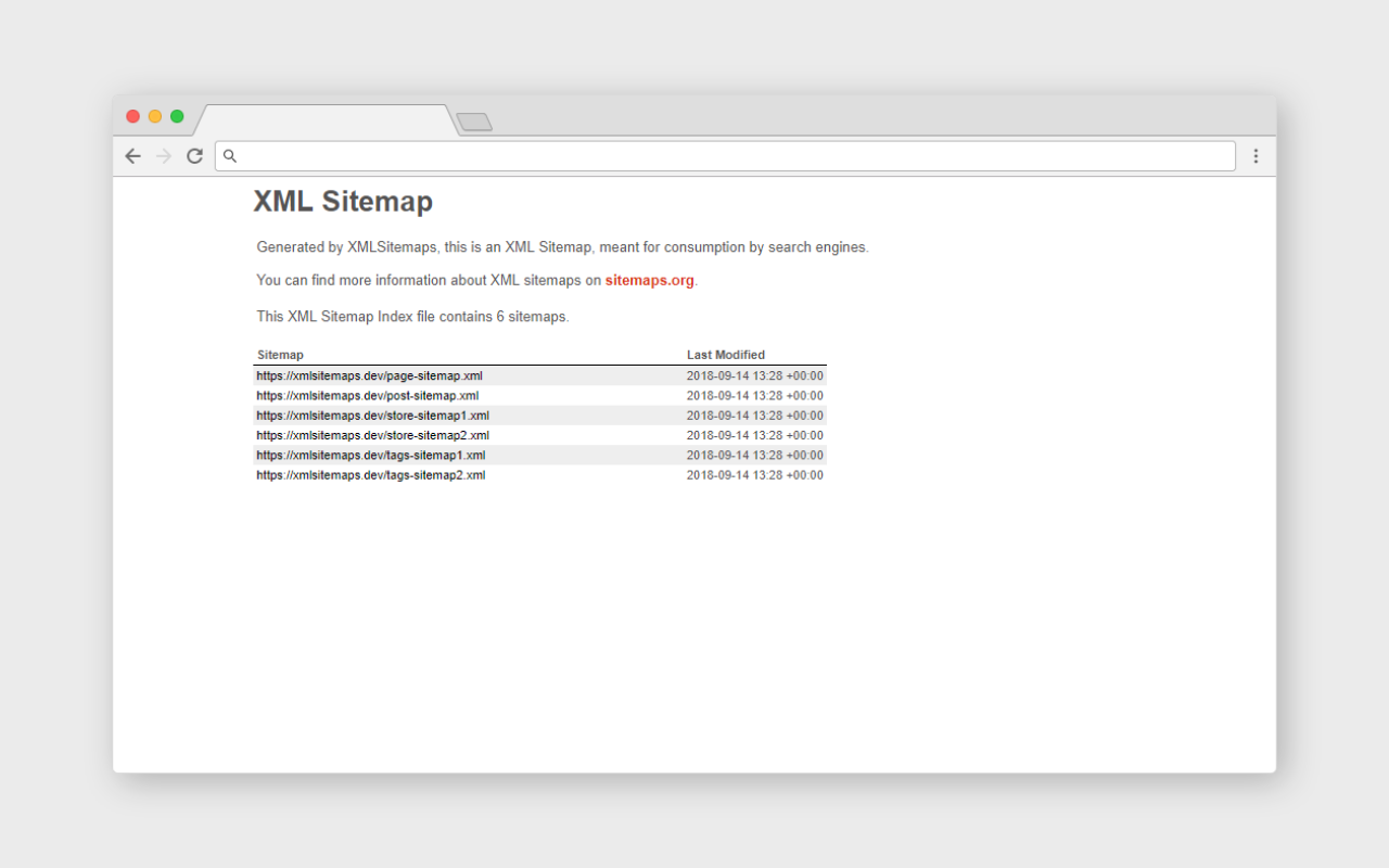 XML Sitemaps