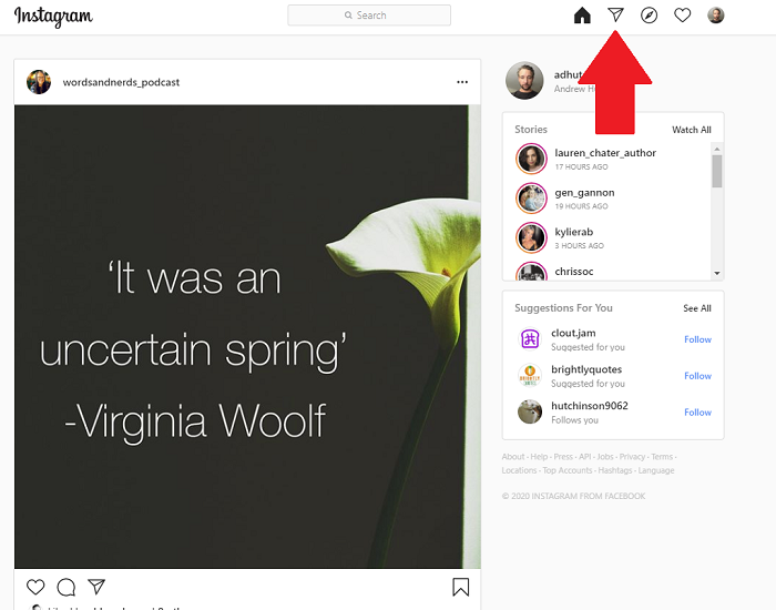 Instagram finally adds DM Access to its desktop version - FlipWeb