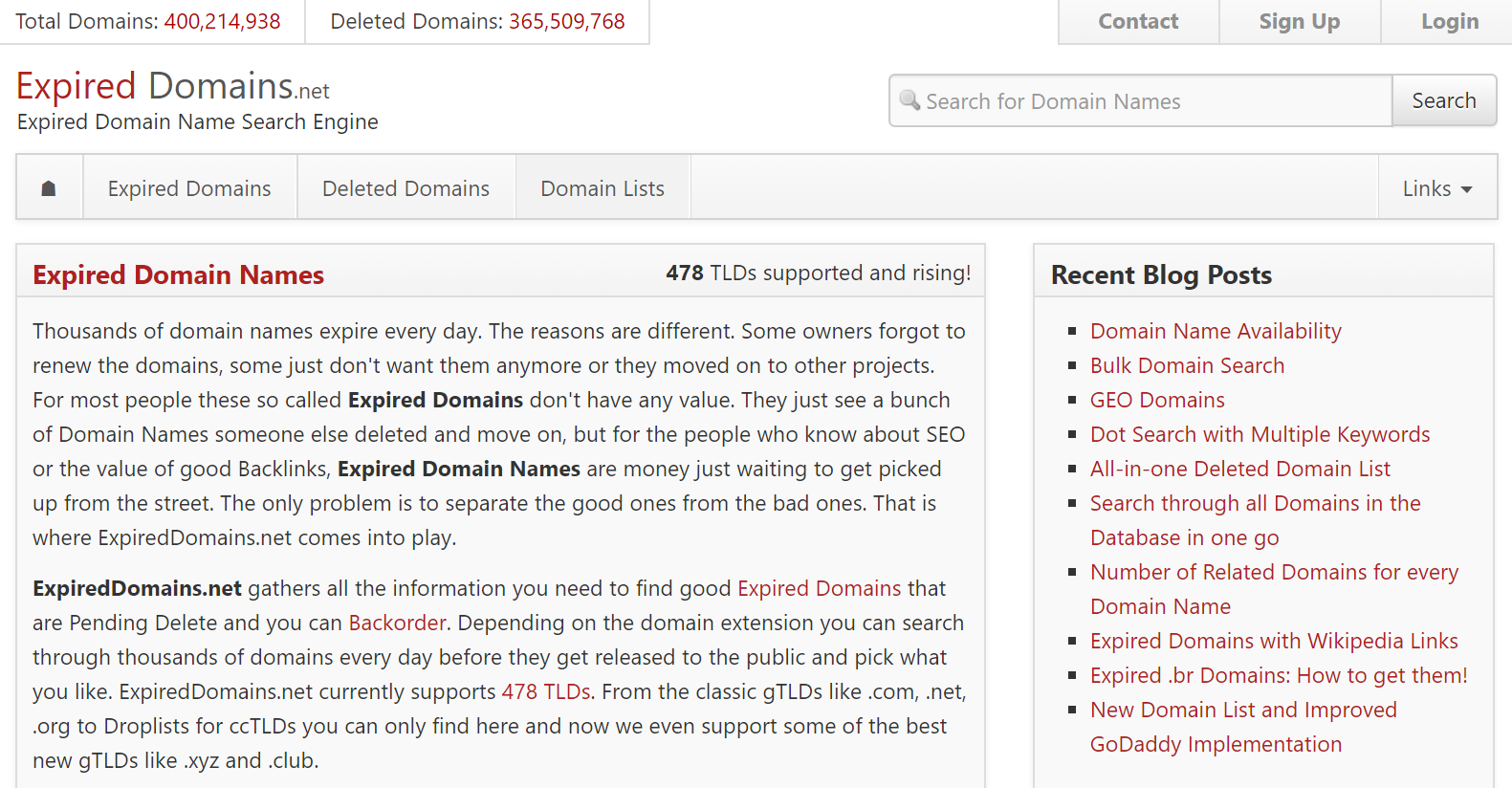 Expired Domains