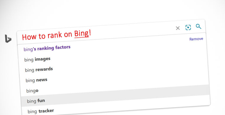 Bing ranking factors