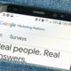 Google surveys
