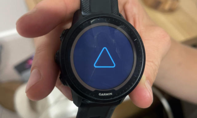 Garmin blue triangle bootloop issue